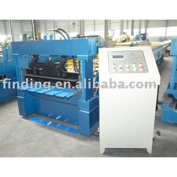 Steel roof/wall forming machine